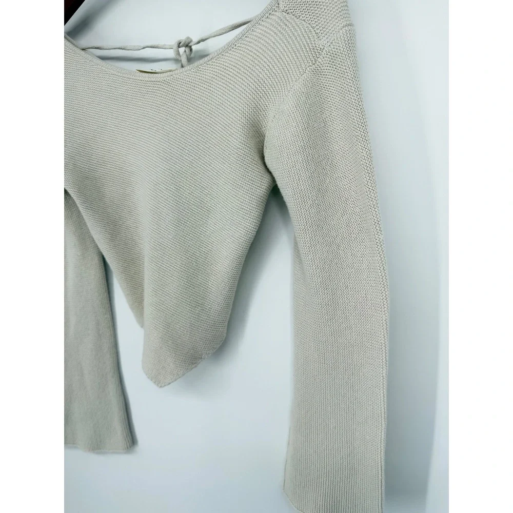 American Threads Womens Sweater Large Boho Cottagecore Coquette‎ Festival Indie
